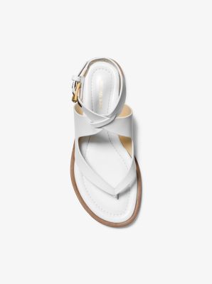 Irene Leather Wrap Sandal