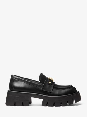 Mandy Leather Platform Loafer