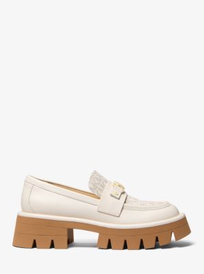 Mandy Leather and Signature Logo Platform Loafer image number 1