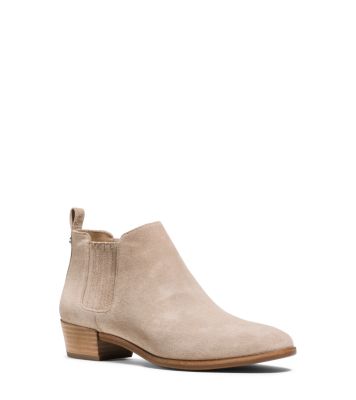 dsw silver booties