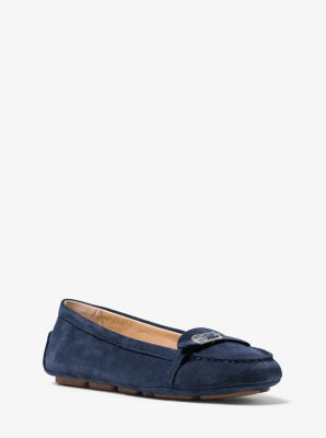 michael kors suede loafers