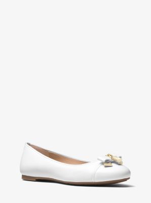 michael kors white flats