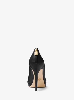 Michael michael kors antoinette deals leather pump