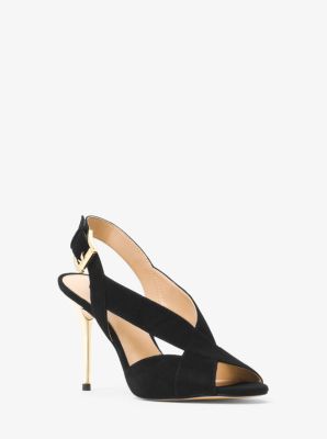 Michael kors becky sandal hot sale suede