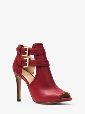 michael kors red shoes sale