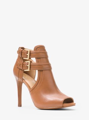 Mk peep toe booties on sale