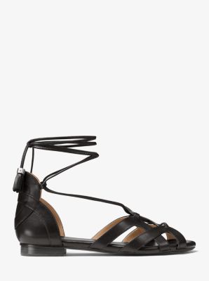 Mirabel Leather Lace-Up Sandal image number 1
