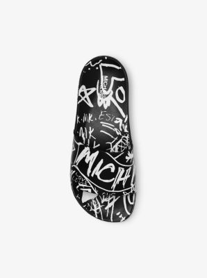 Addie Graffiti Slide Michael Kors Canada