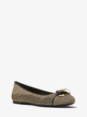 Michael kors alice chain mesh ballet hot sale flat