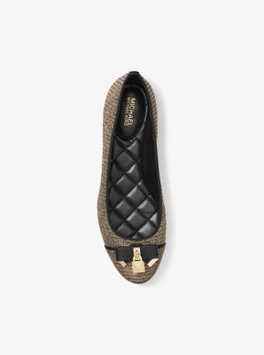 Ballerine Alice en maille &agrave; cha&icirc;nes