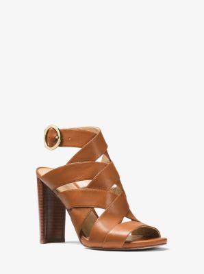 Alana Leather Sandal | Michael Kors