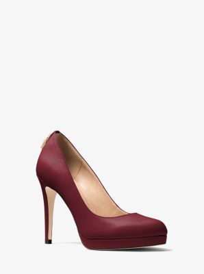 Michael kors antoinette pumps 2024 oxblood