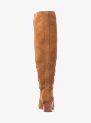 tall boots with zipper in back