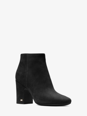 Michael kors elaine suede 2025 bootie