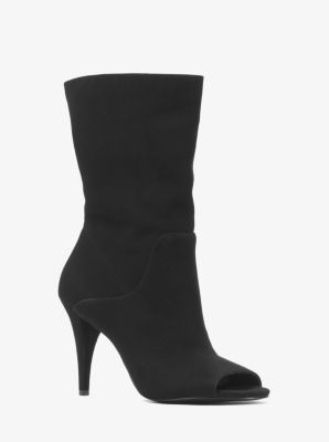 Michael kors elaine 2025 open toe boots