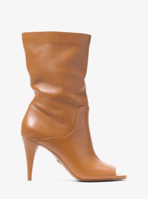 Michael kors elaine open toe boots new arrivals