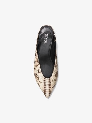 Michael kors eliza hot sale slingback flats