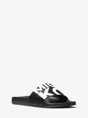 Gilmore Graphic Logo Slide Sandal Michael Kors Canada