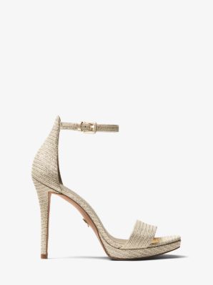 Michael kors hutton chain mesh sandal new arrivals