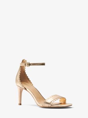 michael kors jessie leather sandal