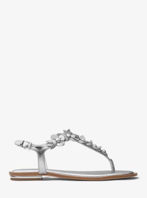 【Michael Kors】☆サンダル☆ Hampton llic Leather Sandal Michael Michael Kors Hampton Flip Flop Sandals | Black