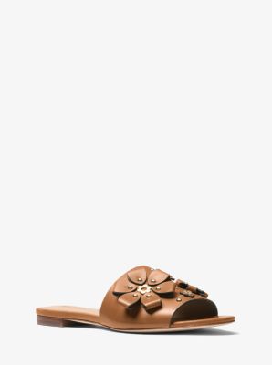 michael kors flower sandals