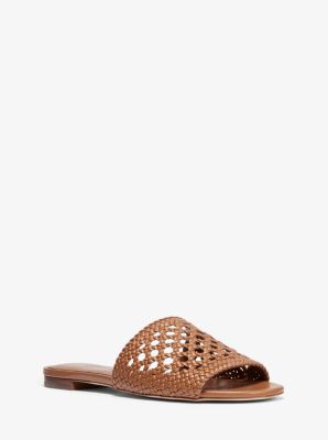 augustine woven slide sandal