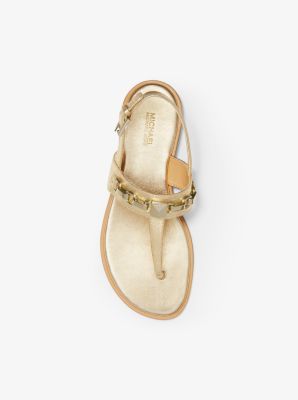 Michael kors charlton sales flip flop