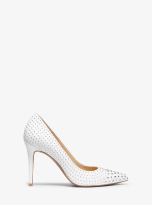 claire studded leather pump