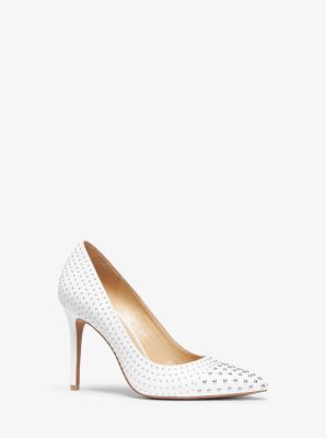 michael kors jeannie studded leather pump