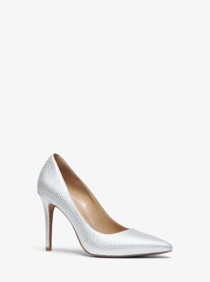 michael kors metallic pumps