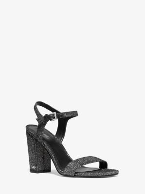 michael kors glitter sandals