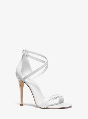 michael kors white sandals