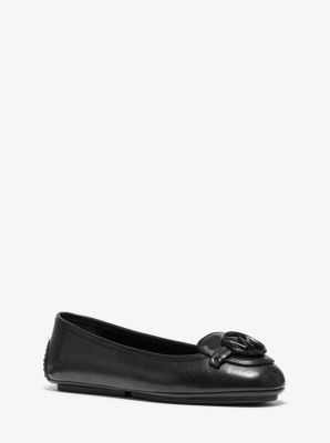 michael kors lillie leather moccasin