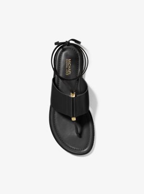 Marlon Leather Lace Up Sandal Michael Kors