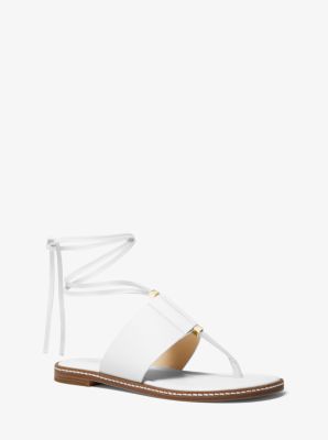 Marlon Leather Lace-Up Sandal