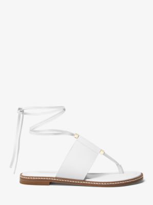 Marlon Leather Lace-Up Sandal