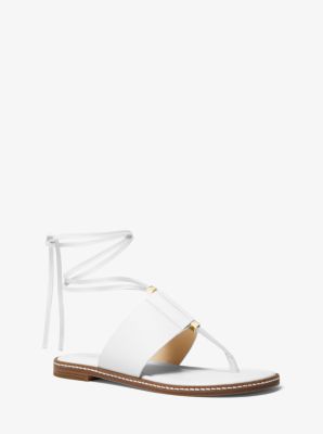 michael kors marlon lace up sandals