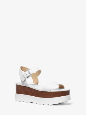 marlon leather flatform sandal