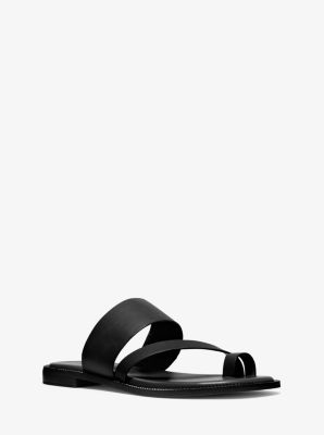 Pratt Leather Sandal | Michael Kors