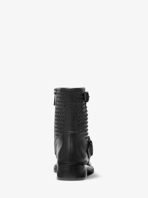 reeves leather moto boot