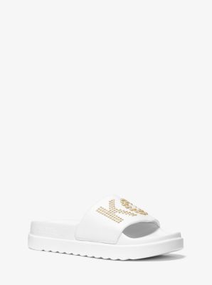 Michael kors hot sale tyra slide