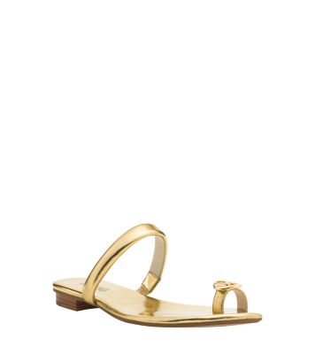 michael kors toe loop sandals