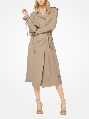 Michael kors trench deals dress