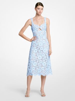 Michael kors 2024 floral embroidered dress