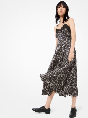 charmeuse slip dress