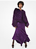Sequined Stretch Matte-Jersey Handkerchief Dress image number 2