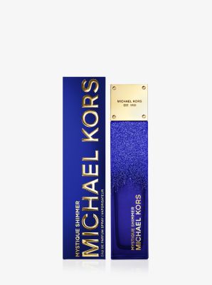 michael kors perfume blue and gold bottle