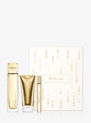 michael kors amber perfume gift set