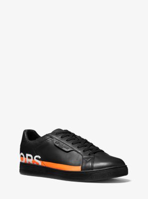 michael kors keating leather sneaker